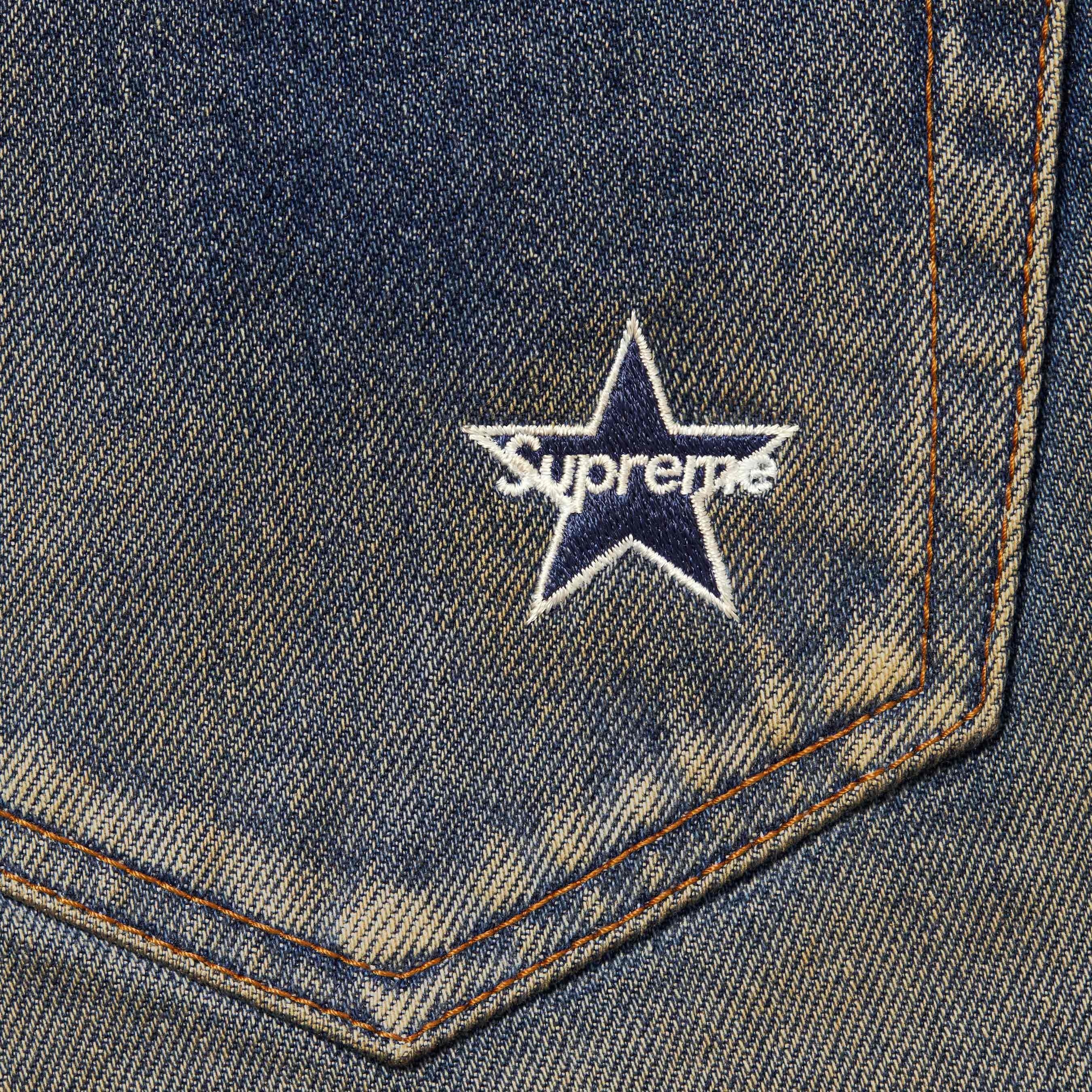Distressed Loose Fit Selvedge Jean view 5